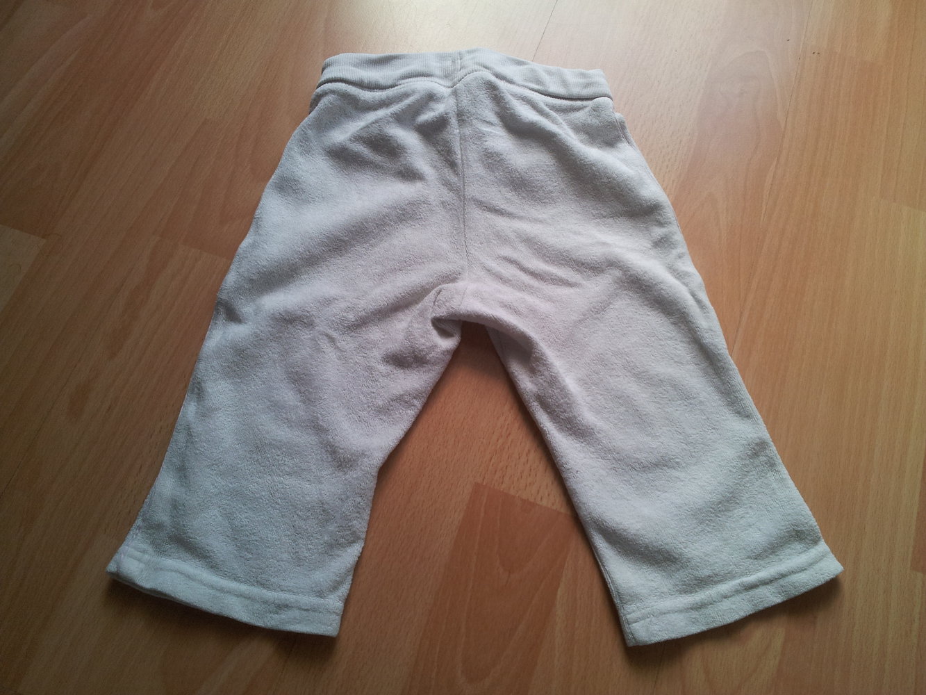 Haushose Schlafhose weiß H&M Gr. 80 