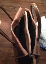 Braune Handtasche Echt Leder