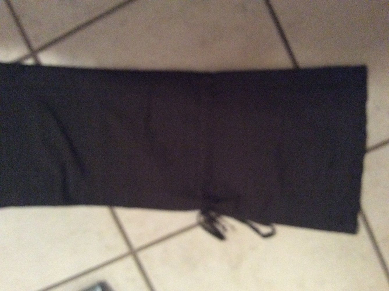 Hache Damen 100% Seide Hose Größe 36