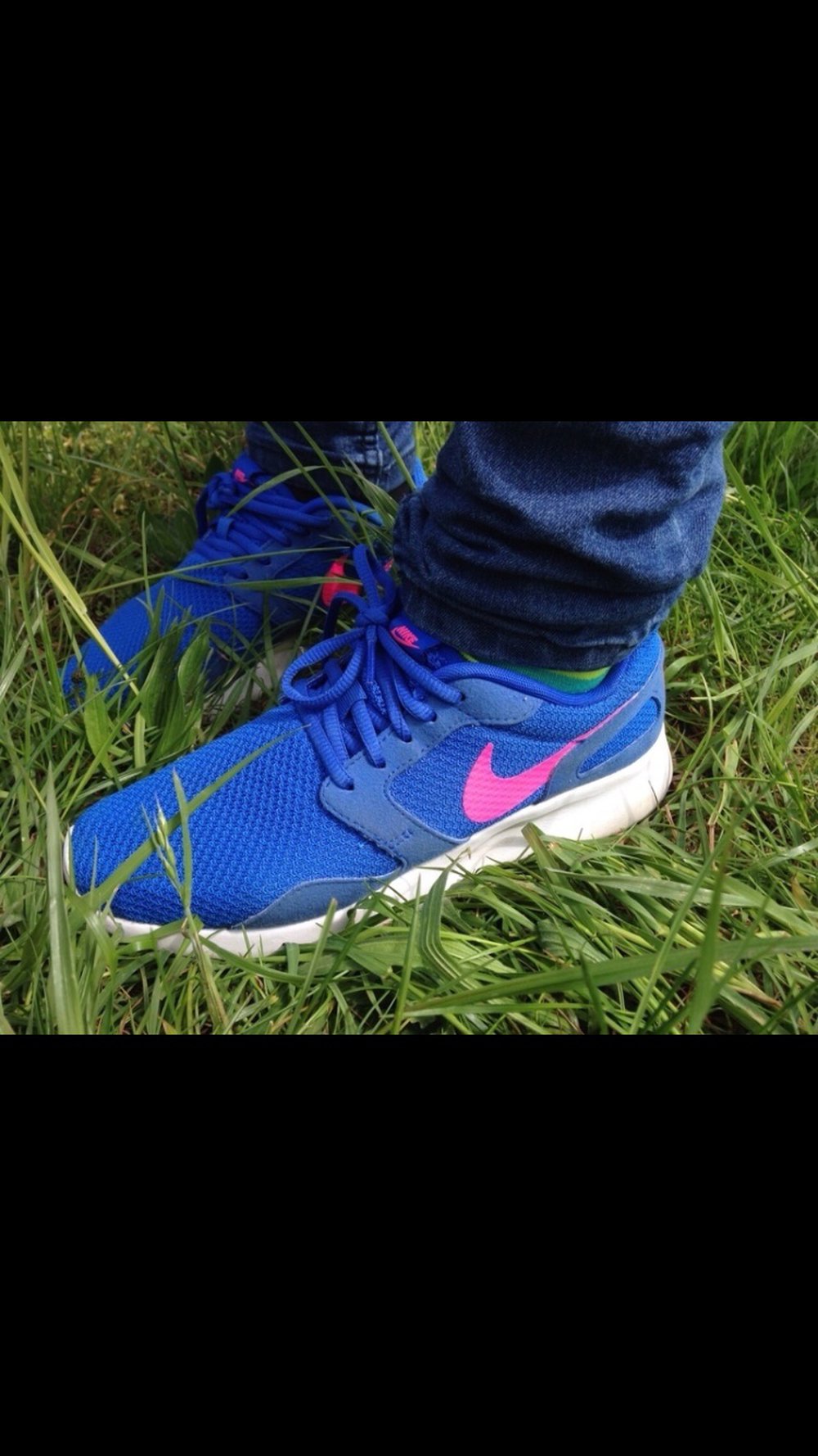 Nike Kaishi Run pink blau 