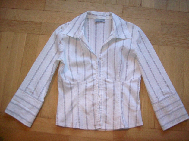 Damen Bluse Clockhouse weiß Größe 38