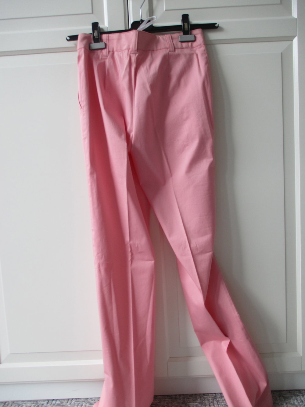 Anzughose / Chino in einem schönen Rosa, Gr. 34, Steilmann, Baumwolle