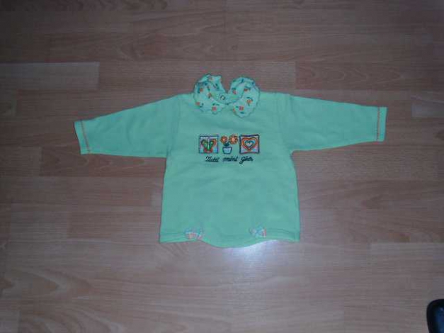 Langarmshirt von Tutti Mini, hellgrün, Gr. 74