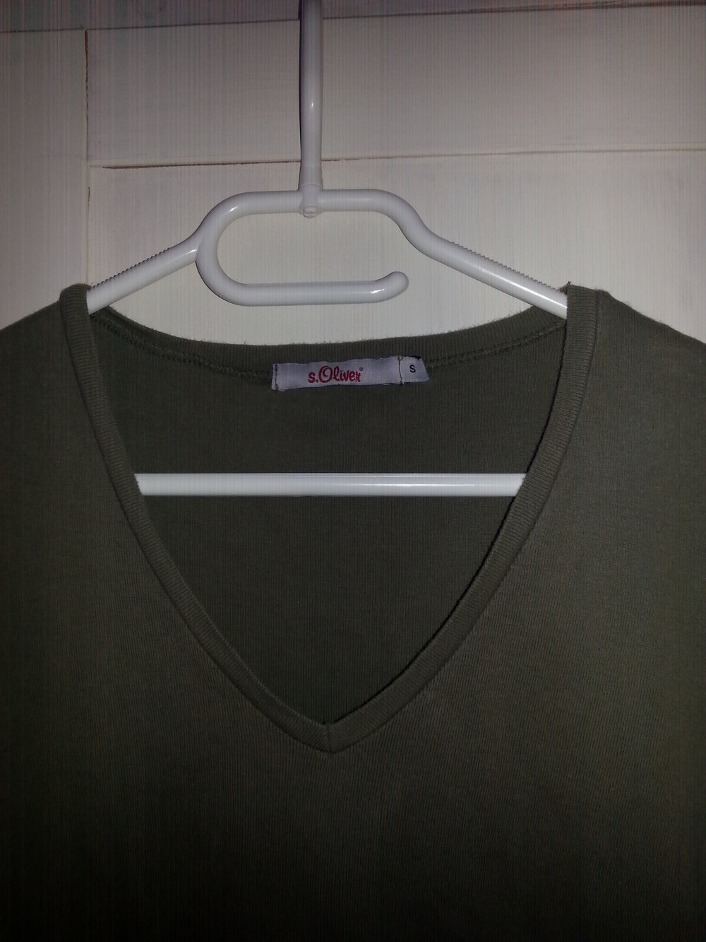 T Shirt Gr. S 36 38 von s.Oliver braun Khaki