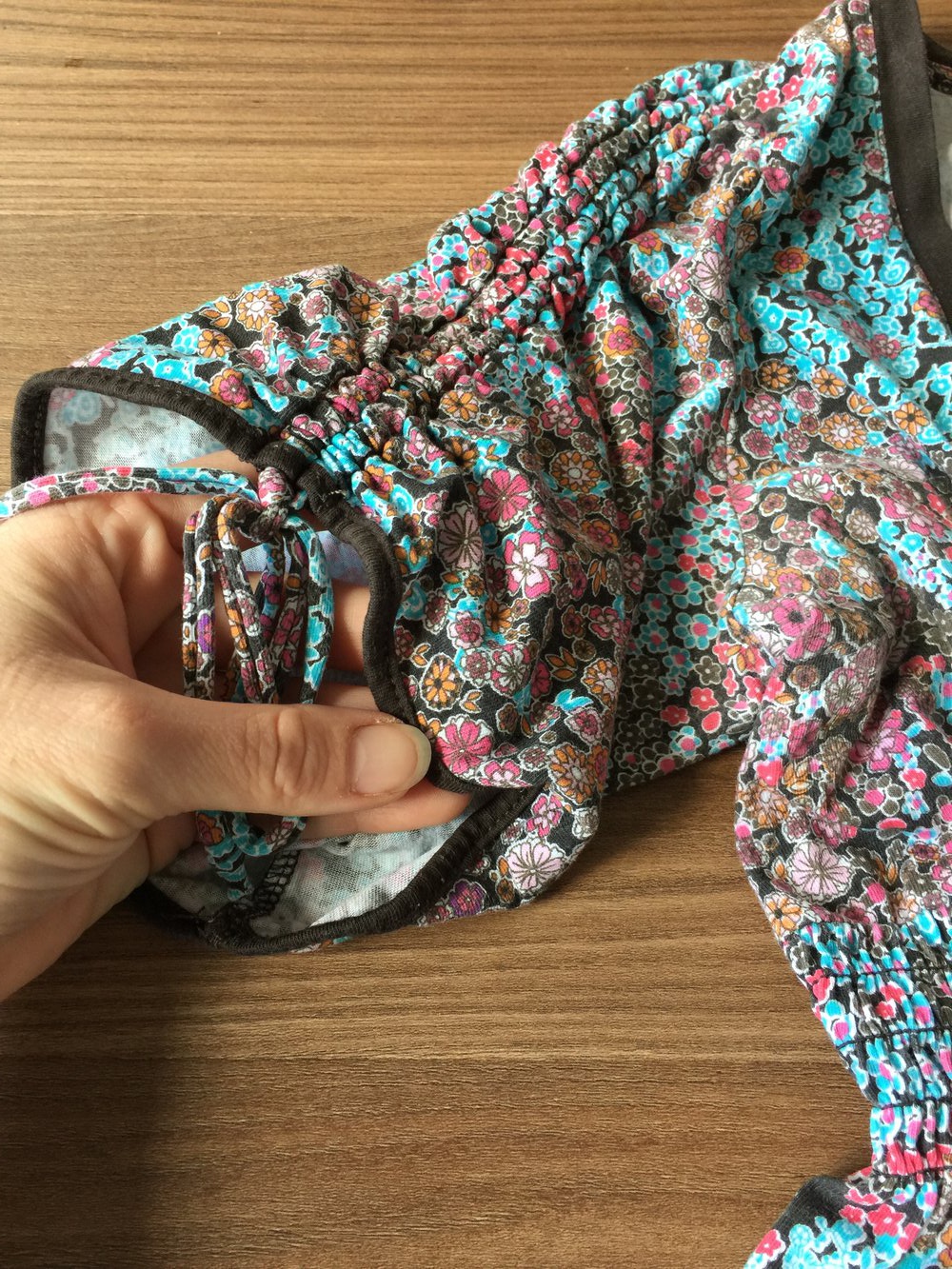 Geblümtes Tunikashirt / Babydoll Gr. S