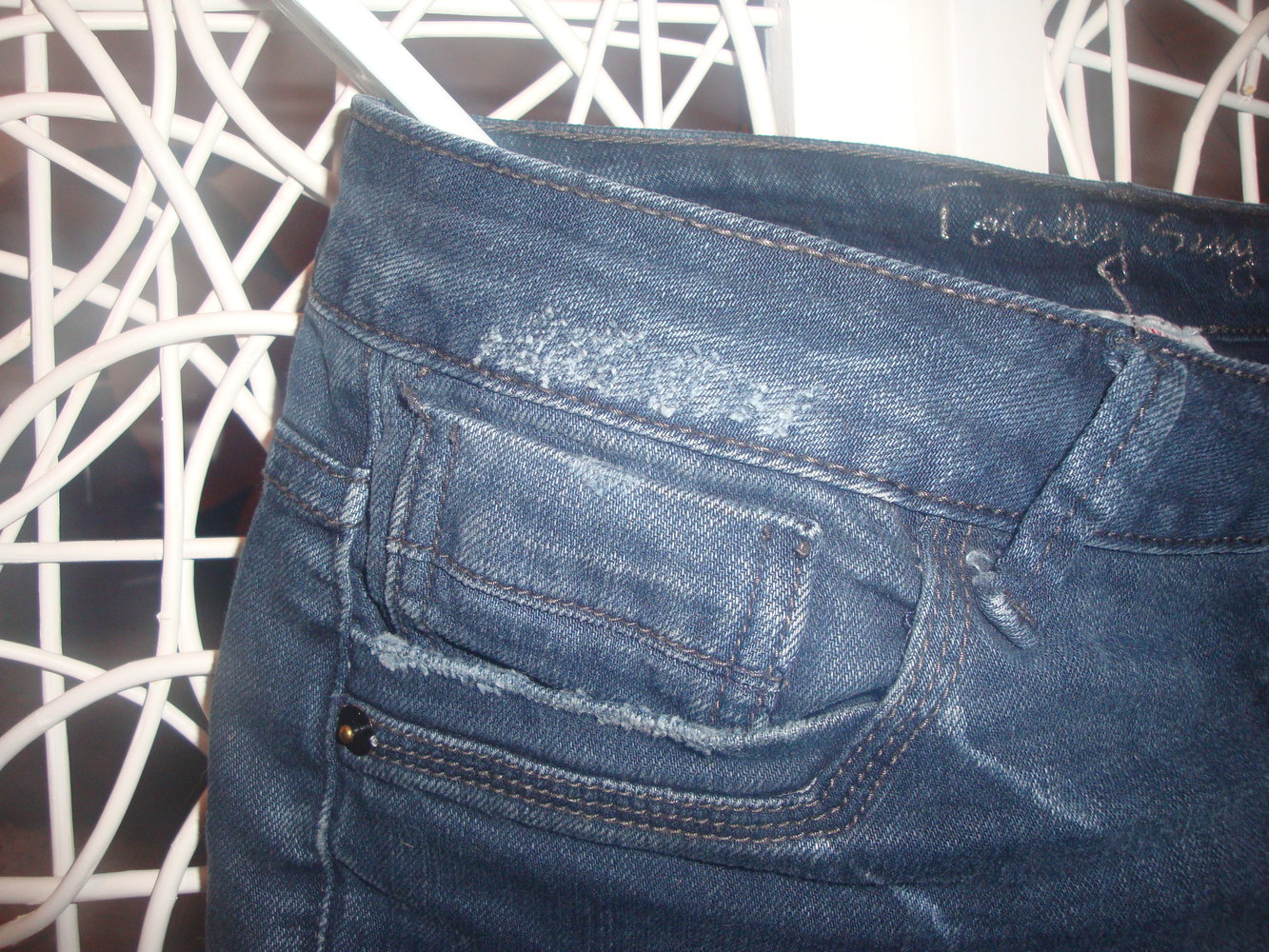 Jeansminirock