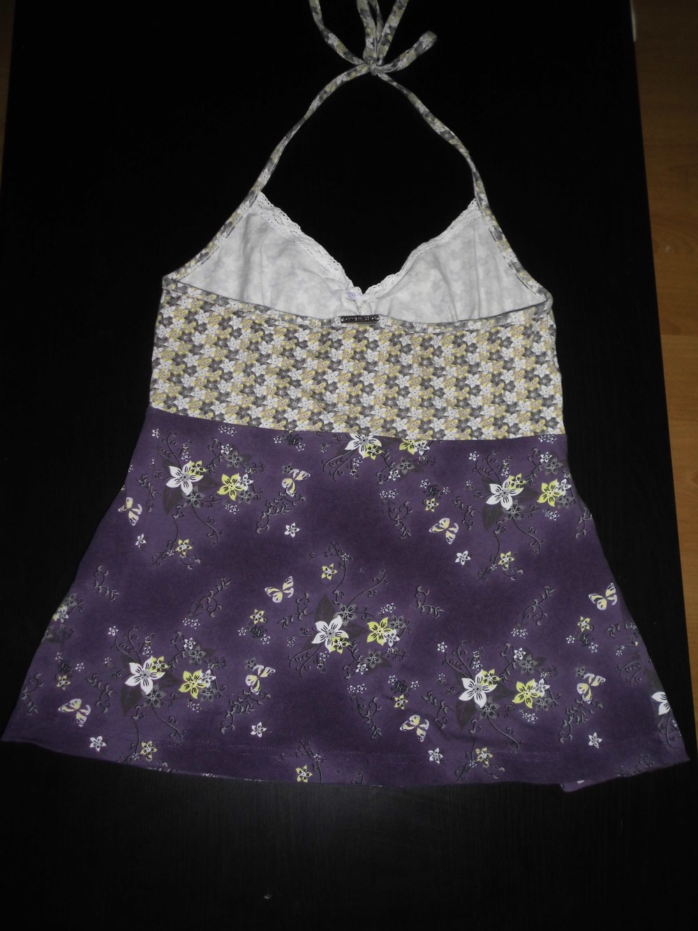 Vive Maria - My pretty violet Neckholder Top - Größe M - TOP!