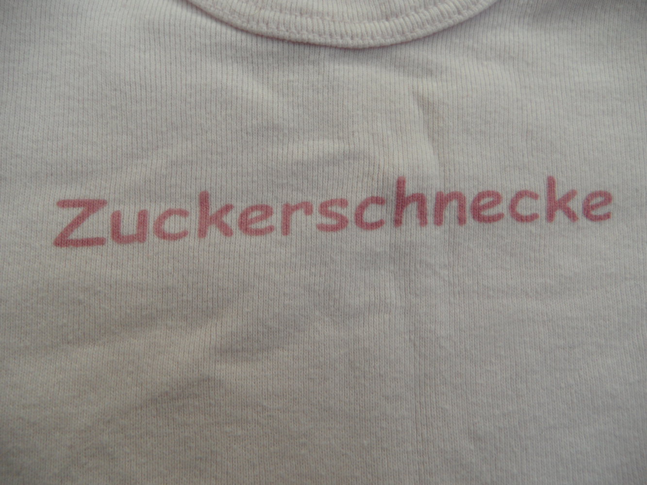 Schiesser Body mit Spruch Bodie Zuckerschnecke