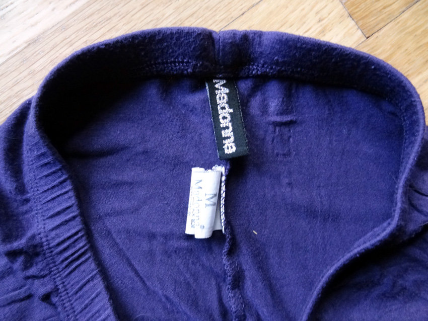 Madonna Leggings M 38 40 lila violett