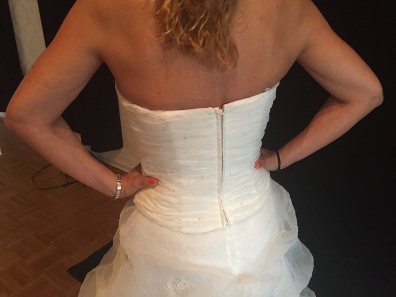 Hochzeitskleid Gr.S Super schön Wedding Kleid Weiß Hochzeit Corsage