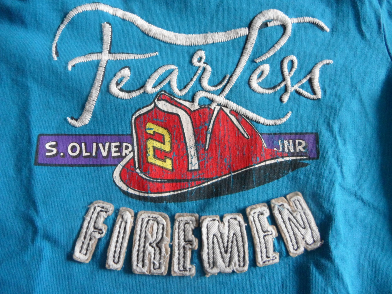 s.Oliver Langarmshirt Feuerwehrmann