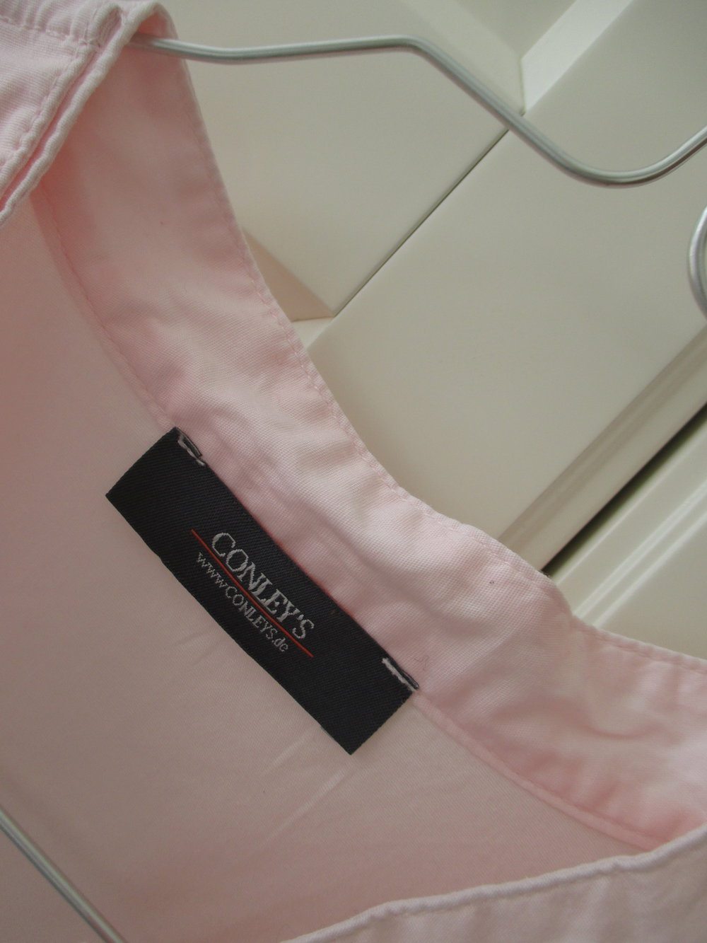 Conleys; Stehkragenbluse, rosa, Gr. S, Impressionen