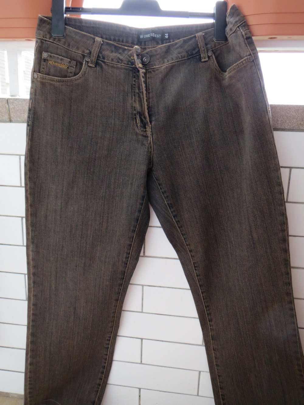 Jeans, Gr.44, braun