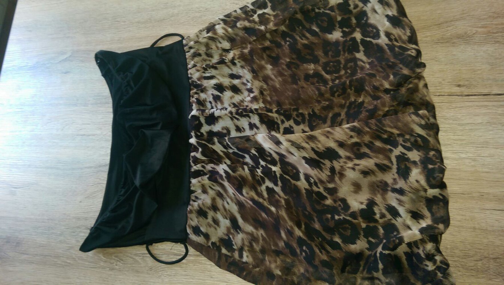 partyshirt, leoprint, JaniferTaylor, Gr. 38, Punk, Emo, m. Gürtel