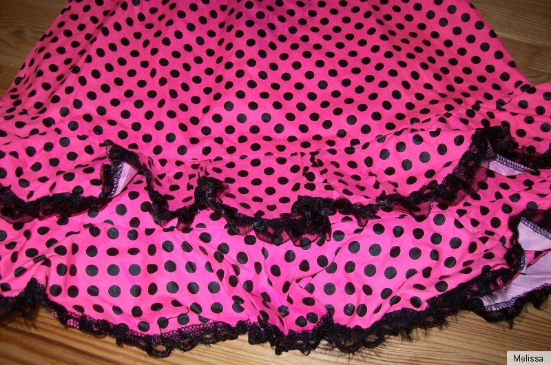 BES/Spanien- tolles Flamencokleid/Kostüm Gr.8 ca 122/128