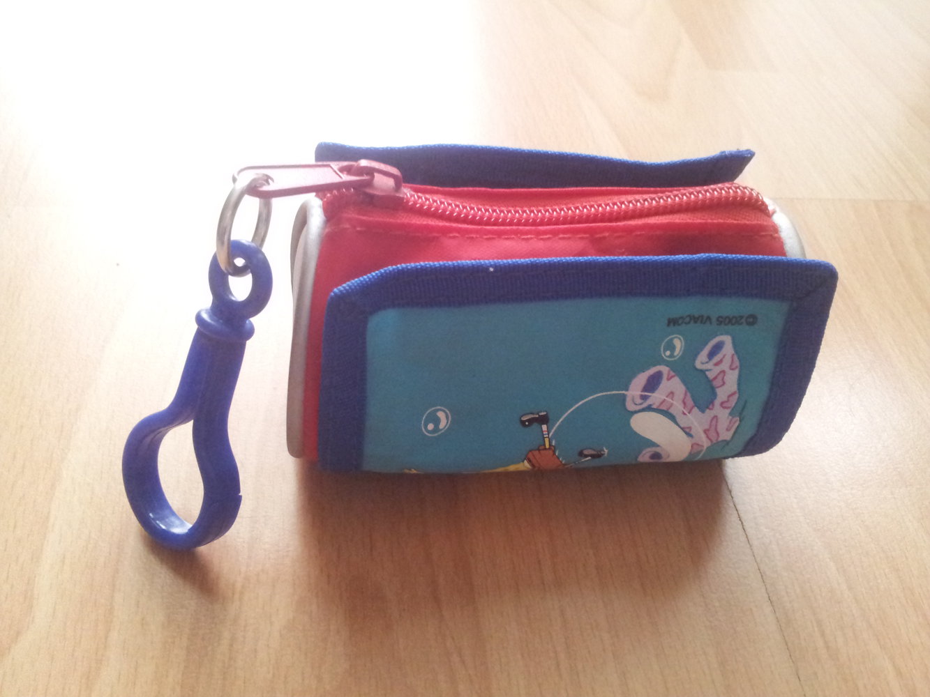 kleine Tasche Schlüsselanhänger Sponge Bob Ü-Ei Portemonnaie