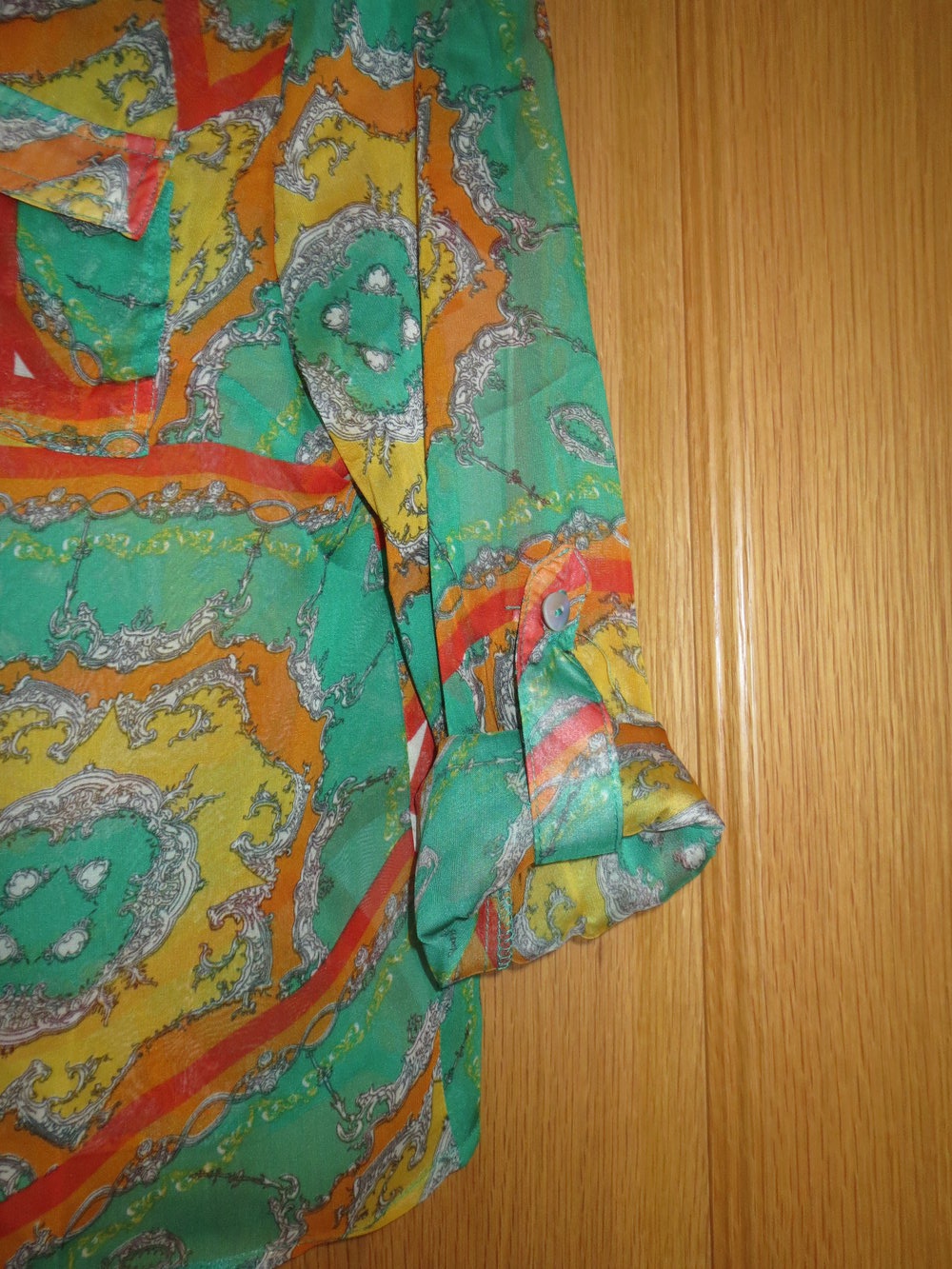 Bluse, Gr.36/38 bunt