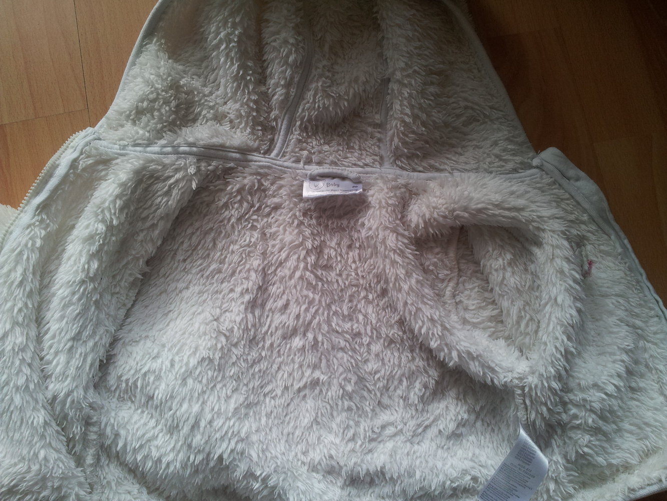 Plüsch Jacken Teddy Katze Zwillinge Gr. 80 2x 