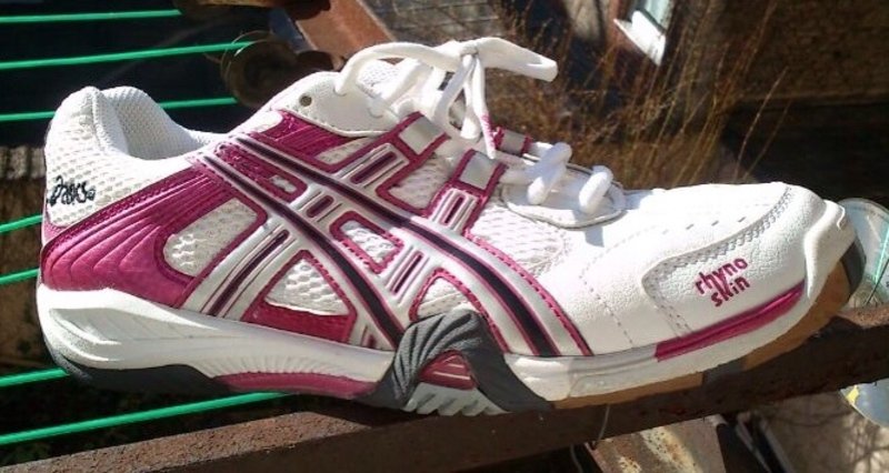 Asics Gel Blade Rhyno Skin*pink/ weiß