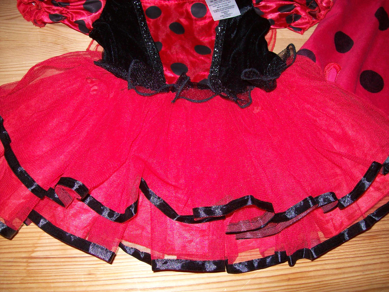 aus England-ganz süßes Marienkäferkleid 18-23m 74-86