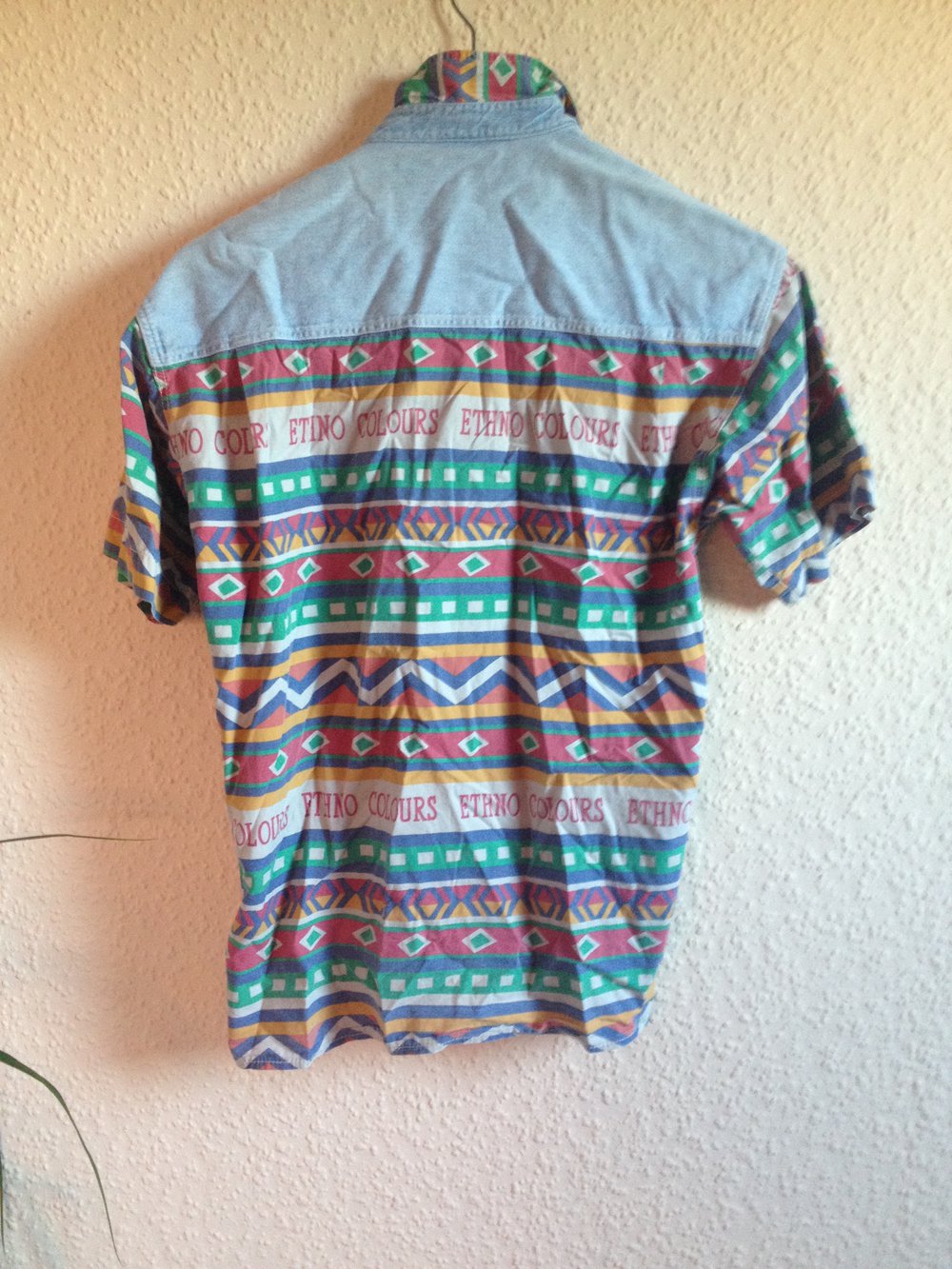 T-Shirt Weste mit Muster