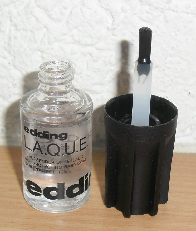 edding L.A.Q.U.E Nagellack Nail Protecting Base Coat