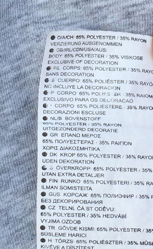 K1X Top TANKTOP grau mit bunter Tasche  Gr. S