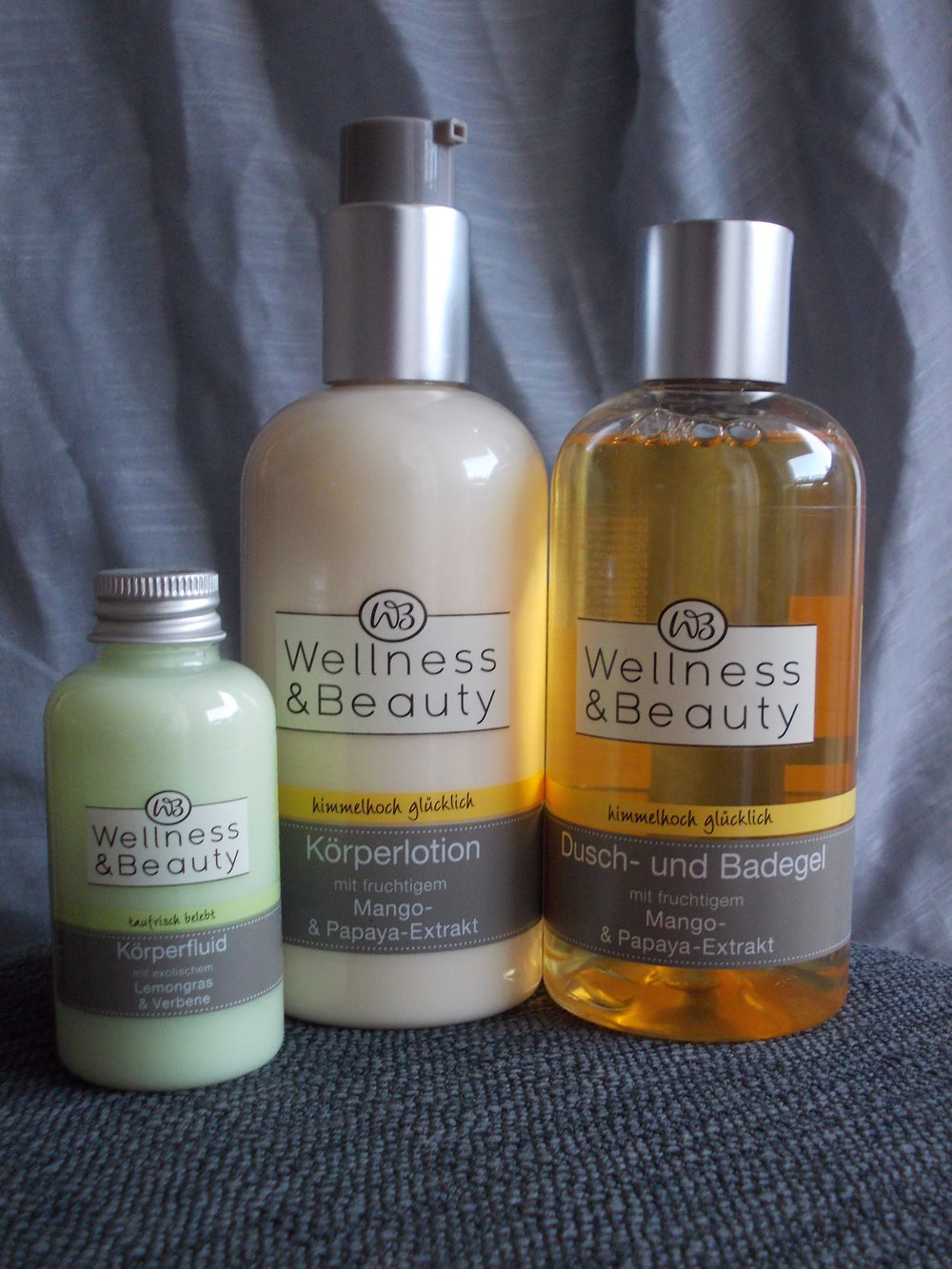 Beauty-Set: Waschgel, Körperlotion + Körperfluid