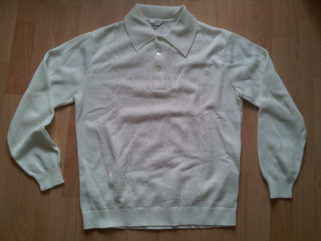 Strick Pullover Gr. S creme vanille