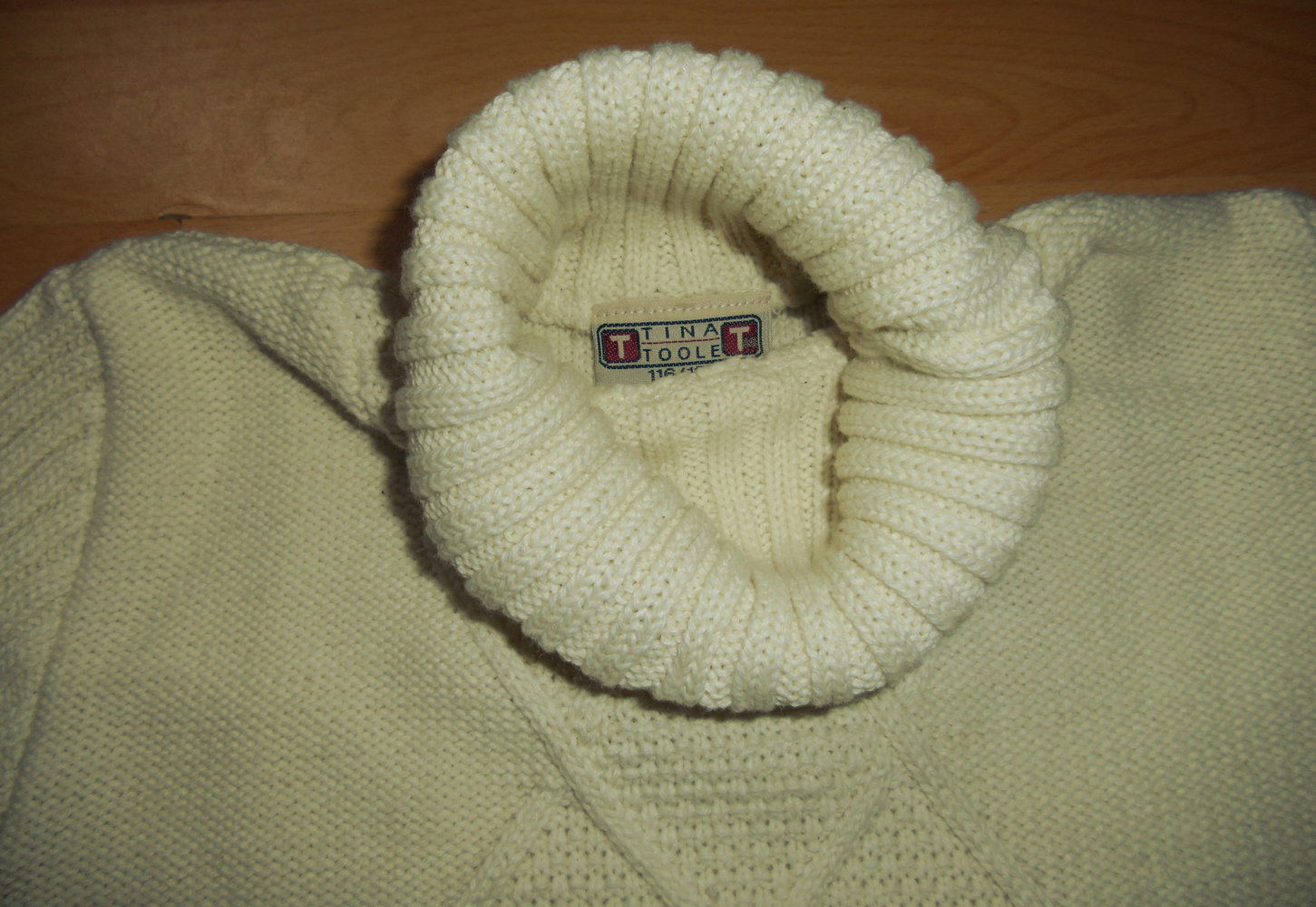 Tina Toole - schöner Strickpulli Gr.116/122