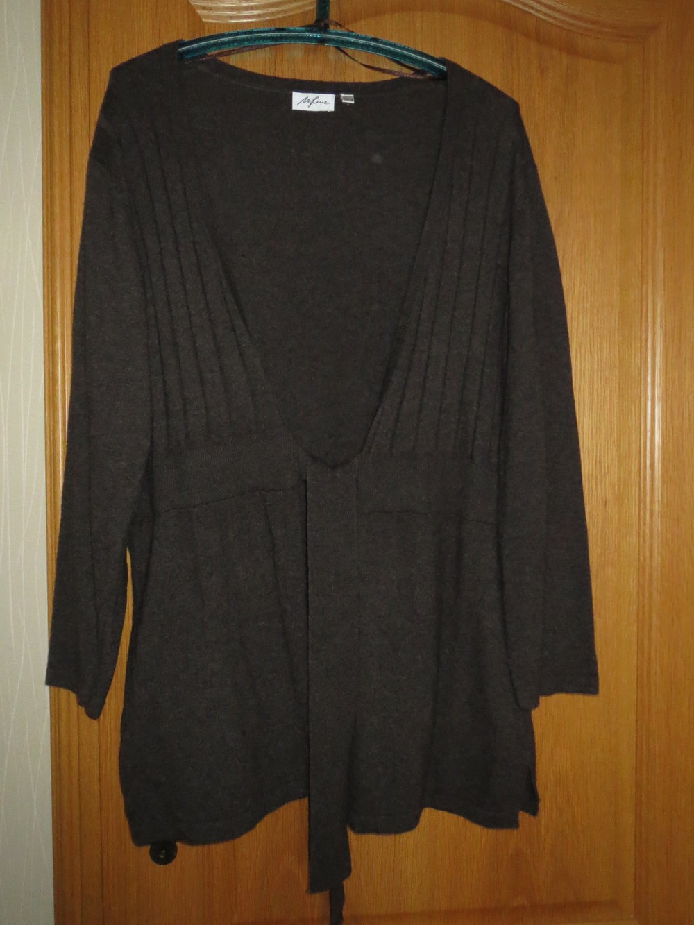 Cardigan, Strickjacke, Gr.44/46, braun
