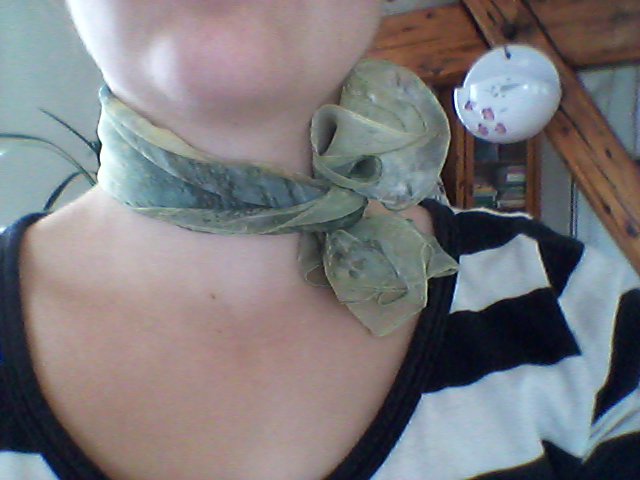 Halstuch leicht grün