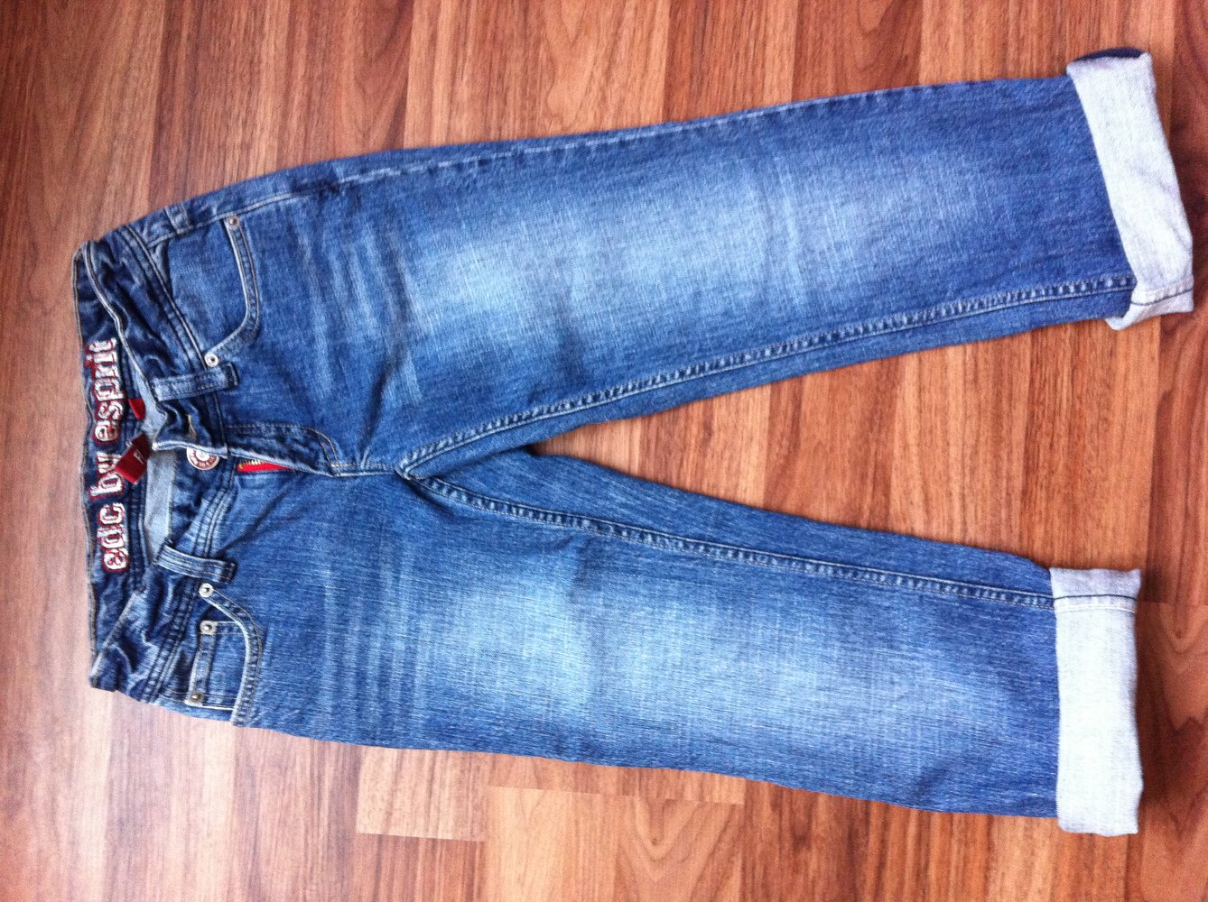 EDC by Esprit Cropped Boyfriend Jeans  Jeans, Gr. 34 XS Top Zustand 