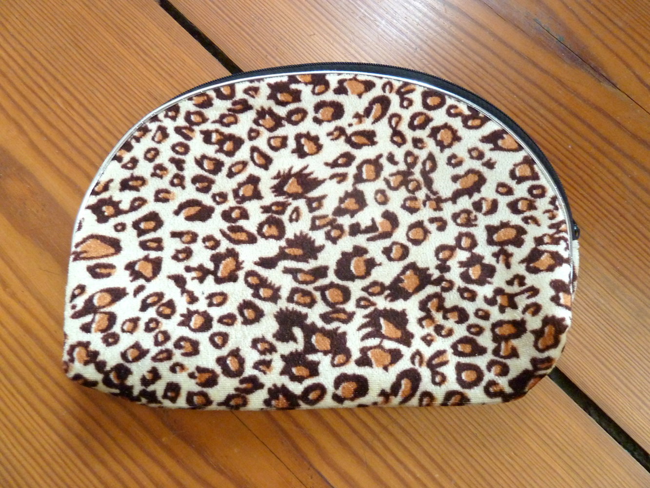 Animal Leo Print Make Up Kosmetik-Tasche Beauty Case Organizer Reise Schminktasche Kulturtasche