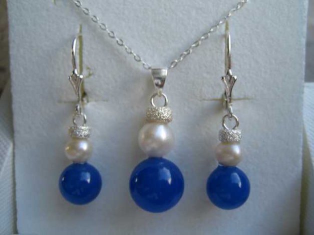 Anhänger Achat 925er Sterling Silber Süßwasserperle