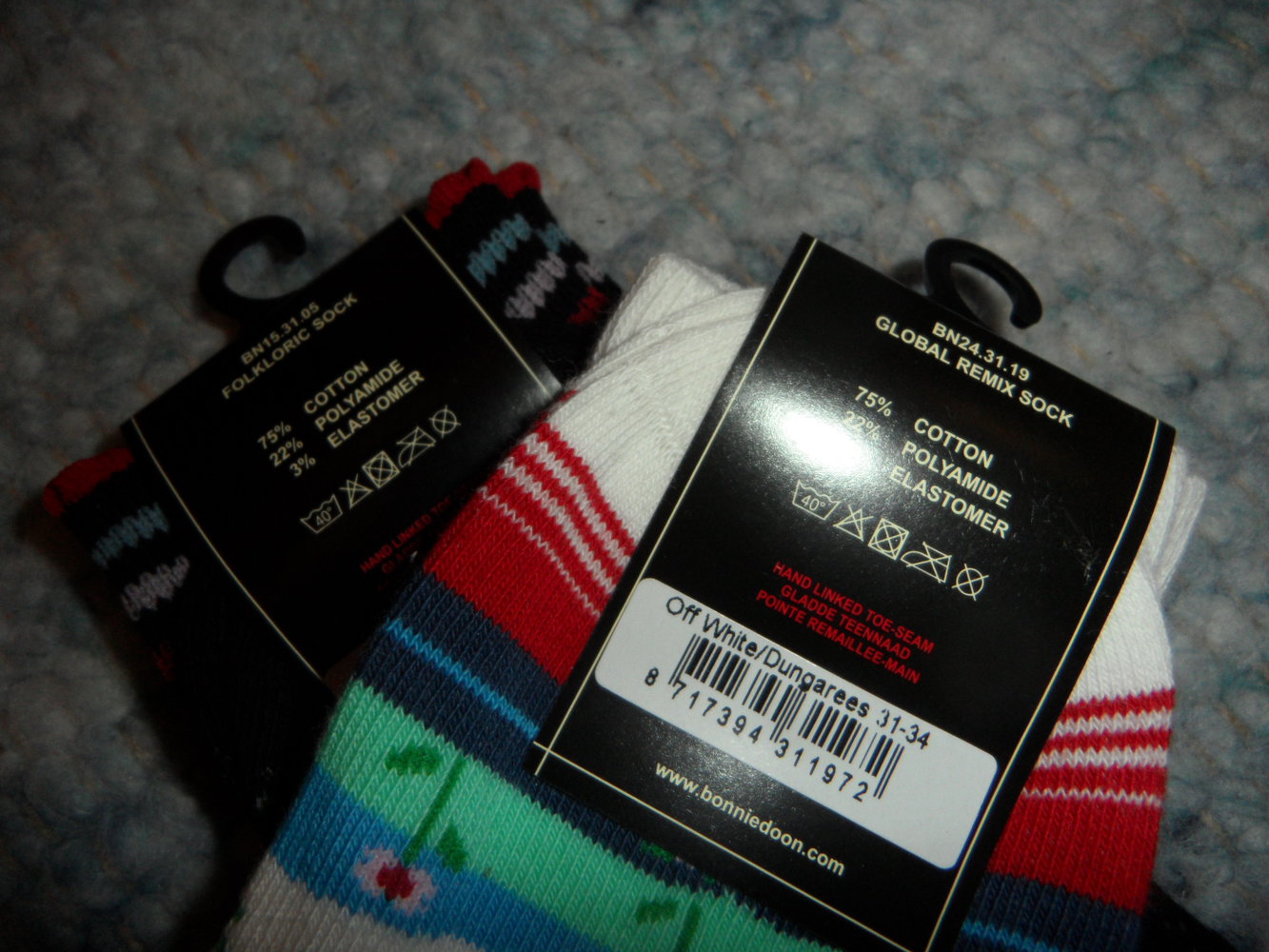 Bonnie Doon zwei Paar Socken NEU OVP 31-34