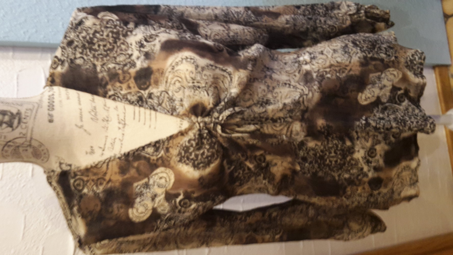 NEUwertigStreetOne Bluse Gr. 42 Braun, Leoprint, Muster, 