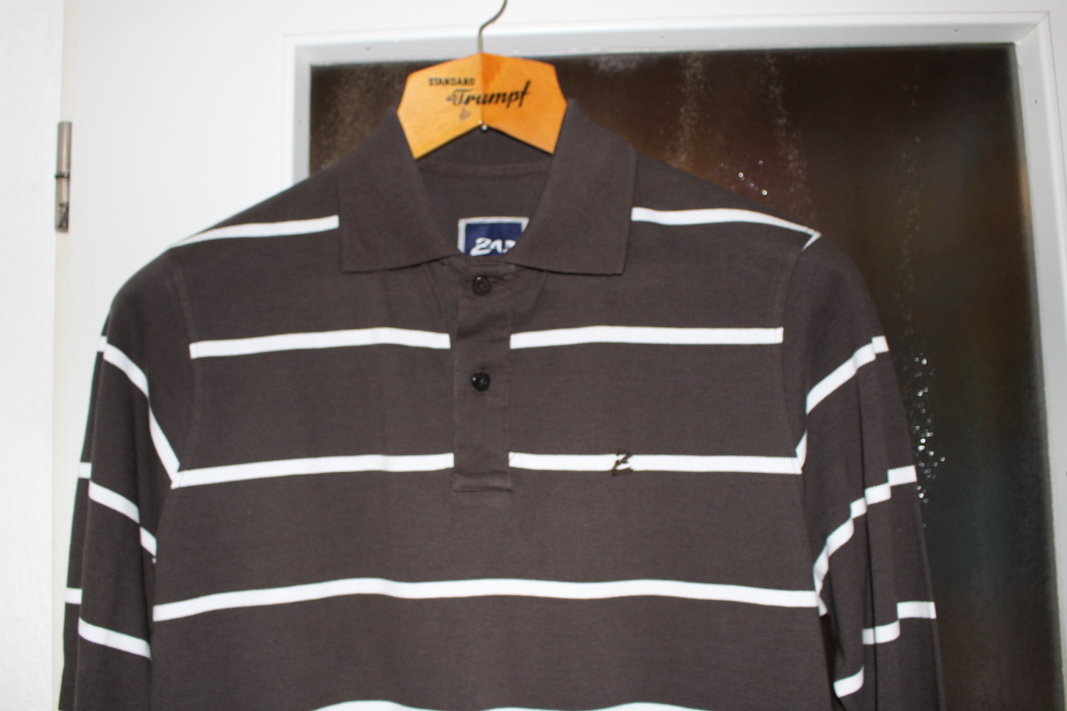 66. NEUES Poloshirt langärmelig, Gr. 48/S