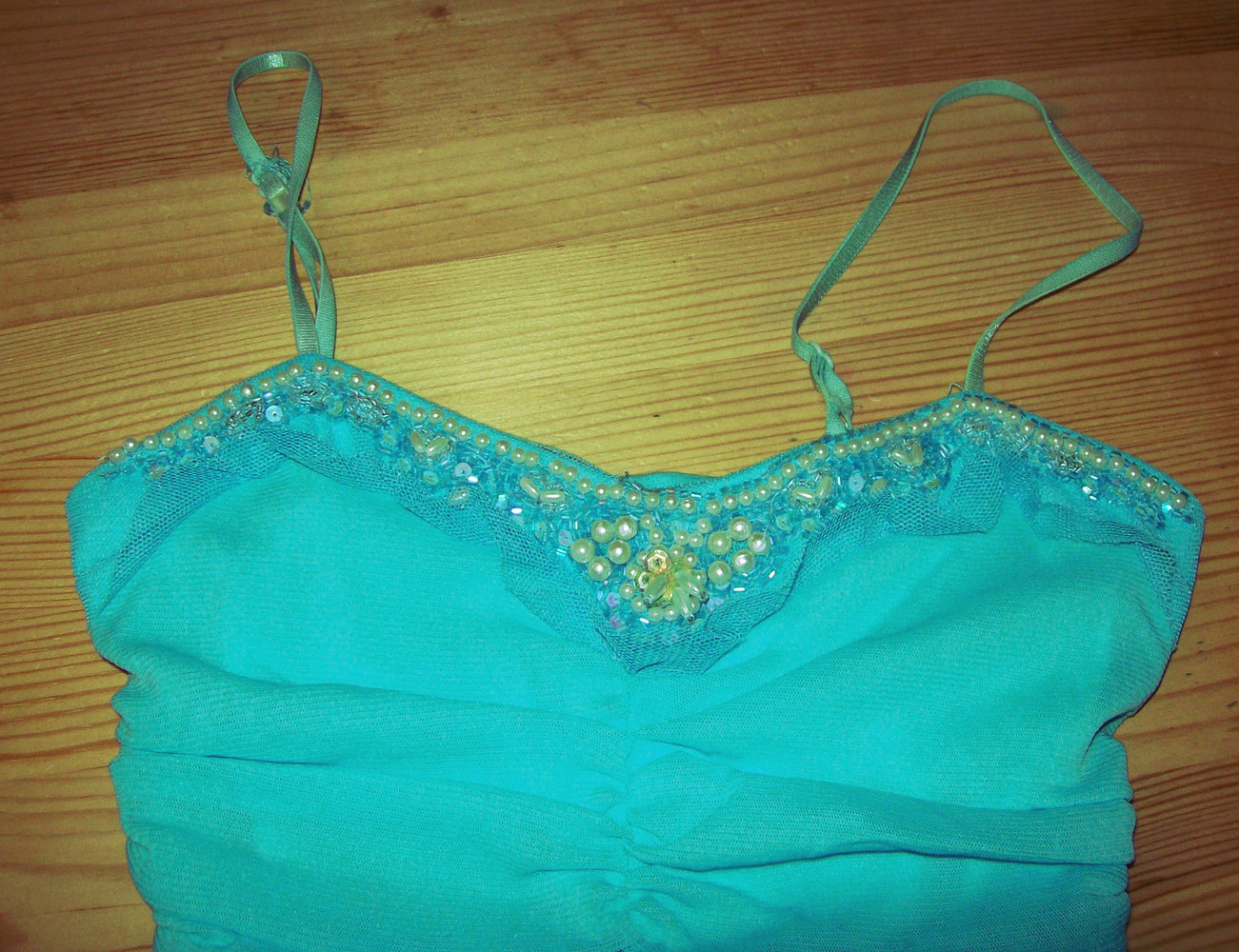 Un Doix Trois/USA- traumhaftes Kleid, Showkleid Gr.10 ca 140