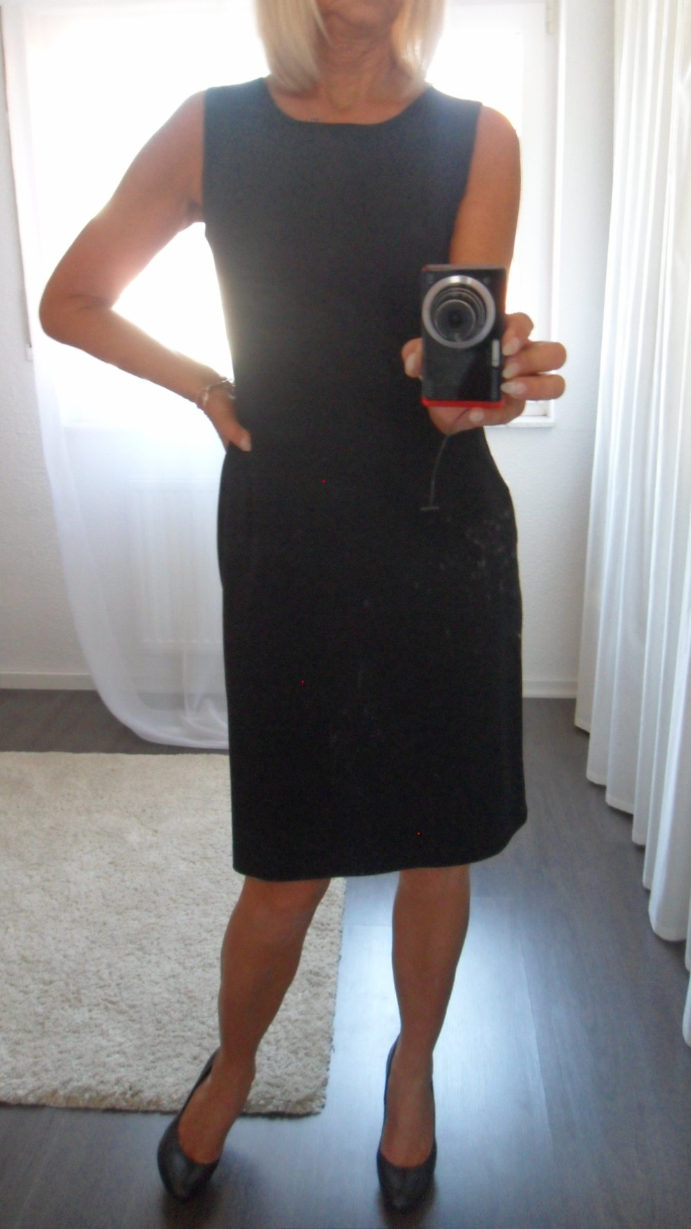 Schwarzes schlichtes Businesskleid - Etuikleid von Orsay in Gr. 40 - Wie neu - 