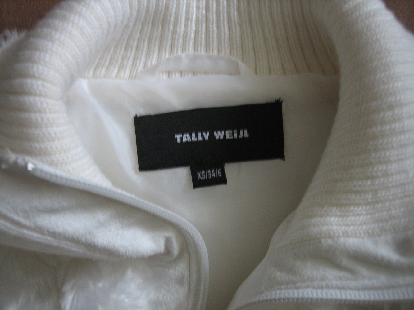 Weste, ohne Arm, Plüsch