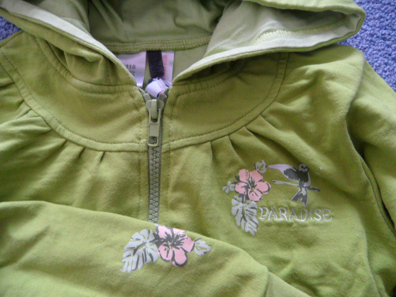 Jacky Sweatjacke Hoodie Kapuzenjacke Sweaty Gr. 116