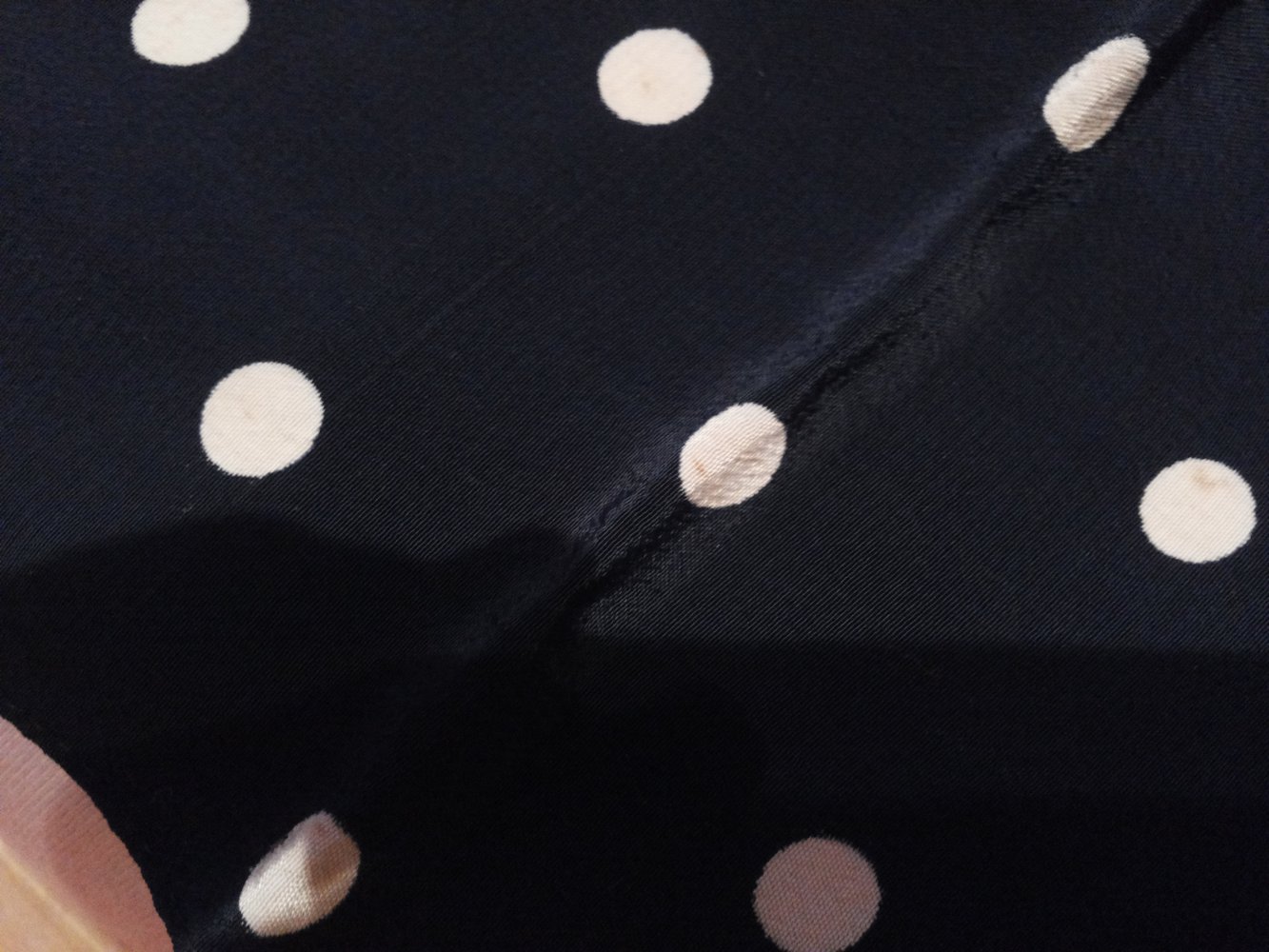 Tuch Polka Dots Rockabilly mit Gebrauchsspuren