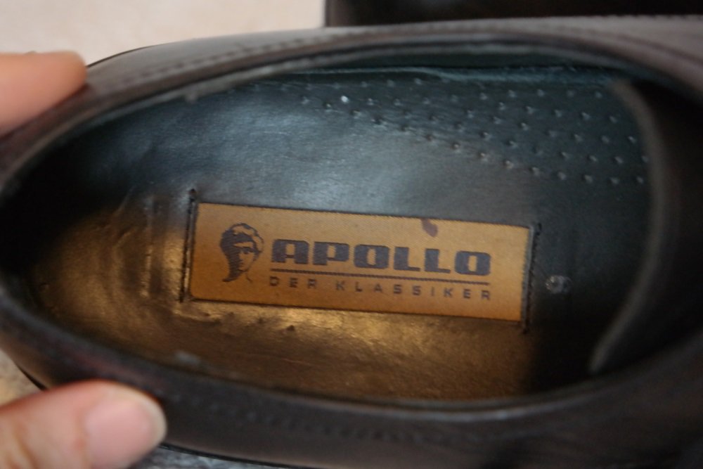 Schuhe Business Anzug schwarz Echtleder Budapester