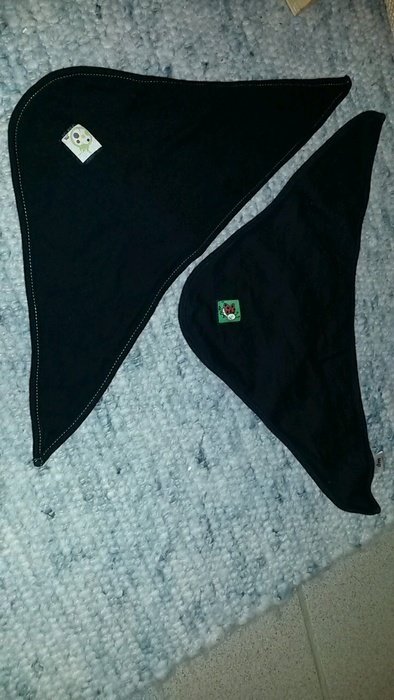 Neuwertige Halstücher Sabbertücher dunkelblau