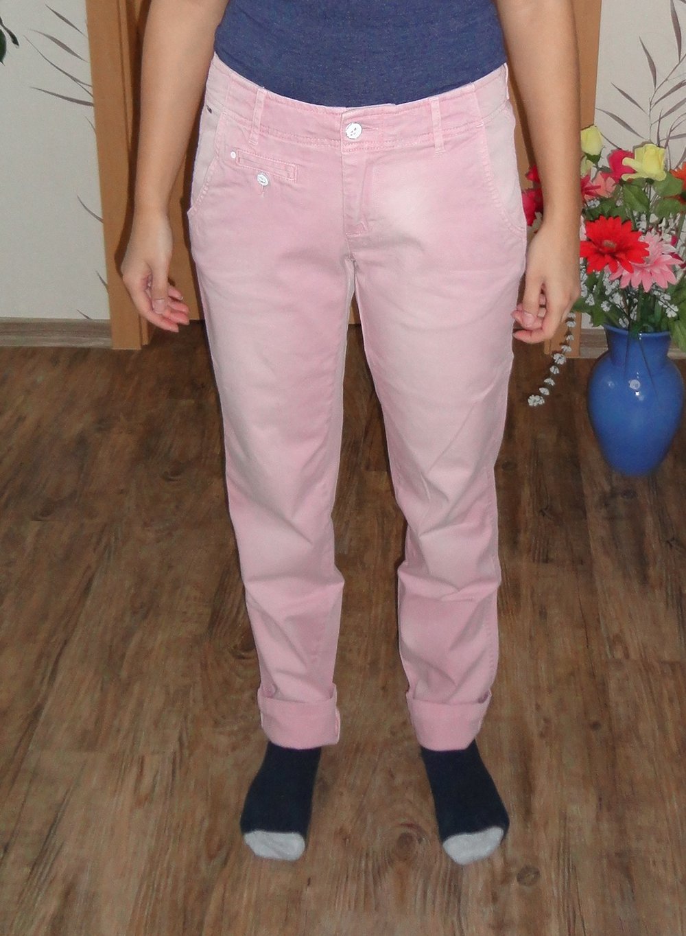 Chino altrosa rosa Tommy Hilfiger Basic 