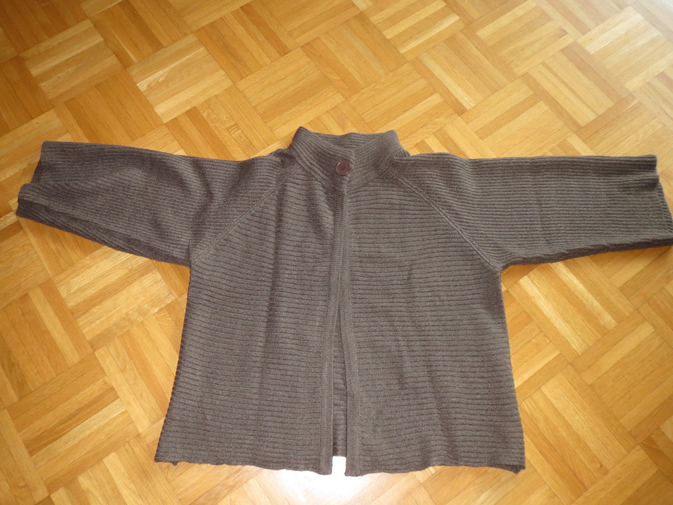 Cardigan, Gr.L, taupe