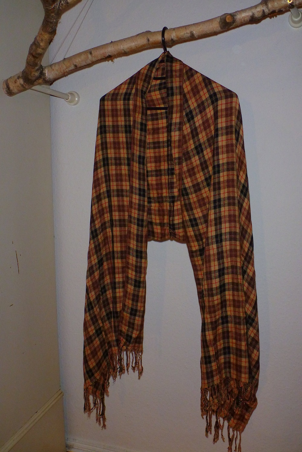 karriertes Tuch / Schal