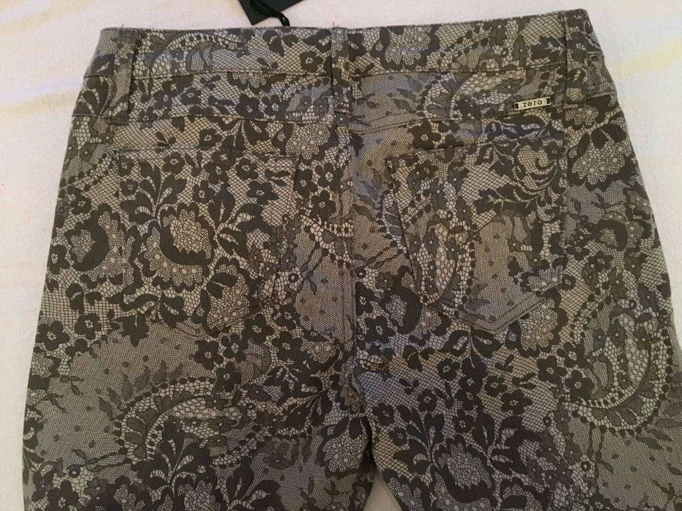 Zero Hose Röhre Mit Muster