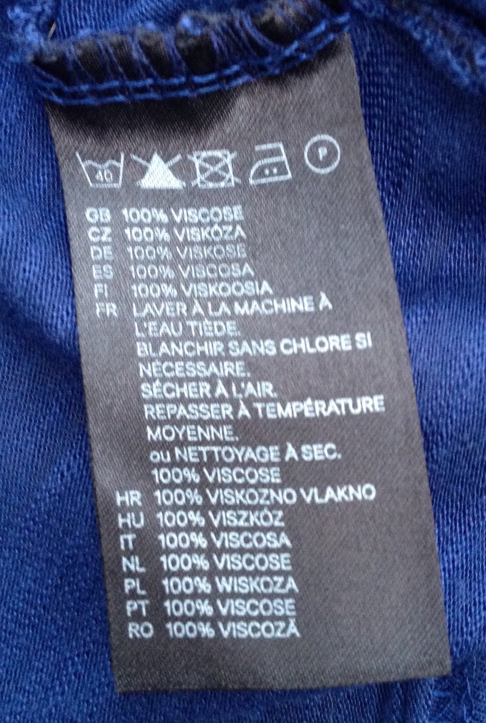 H&M Jäckchen CARDIGAN blau Gr. S